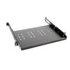 ISR2115V 1U 12" Compact Rack Mount Adjustable Depth Sliding Shelf/Tray