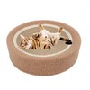 Round Cat Scratcher Ergonomic Cat Scratching Lounge Bed Sisal Cat