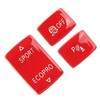 3 Pcs Gear Button Kit 6131 9252 912‑1 ESP Antislip
