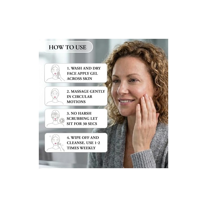 Vivo Per Lei Facial Peeling, 1.7-fluid Ounce by Vivo per