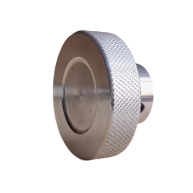 CHANCS Aluminum Alloy Hand Wheel 50mm OD 8mm Bore Knurled