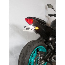 AVT MT-07 MT07 / R7 Fender Eliminator NI SMOKE Flush Kit 2021-2024 LED Turn Signals