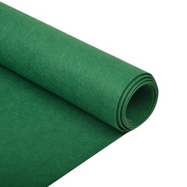 Felt Fabric Sheets,39.4" x 41.3"(1m x 1.05m) Craft Felt Fabric Sheets,Assorted Felt Stiff Fabric Square,for DIY Sewing Crafts,Patchwork,Decoration and Sewing Projects(Christmas Green)