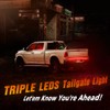 Nanpoku Tailgate Light Bar 60 Inch Triple Row Tail Light