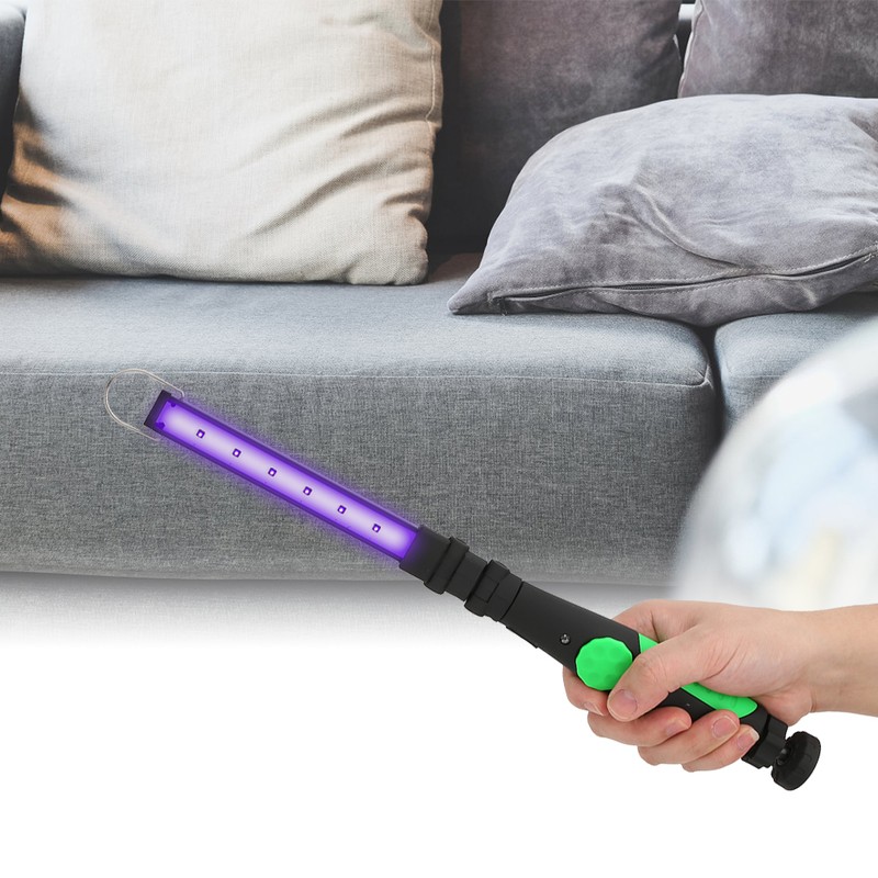 ABS Rotation Switch UV Cleaning Portable LED Rechargeable Ultraviolet Light
