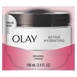 Olay Active Hydrating Cream Face Moisturizer 3.4 oz / 올레이 액티브 하이드레이팅 크림 페이스 모이스처라이저 3.4온스