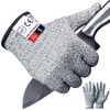Apaffa 2PCS Cut Resistant Gloves - Food Grade, Anti Cutting