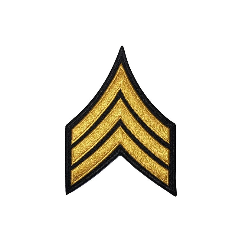U.S. Army Sergeant E-5 Stripe Army Uniform Chevron Rank Sew