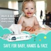 Seventh Generation, Baby Wipes, Unscented and Sensitive, 64 Count (Pack