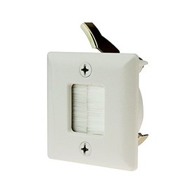 DATA COMM Electronics 45-0006-WH Hole Saw Plate - White