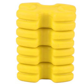 4Pcs Rubber Archery Hunting Compound Bows Balance Stabilizer Slightly Shock Absorption(Yellow)