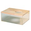Baoblaze Hamster Sand Bath Container, Acrylic Shower and Digging Room