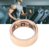 Smart Ring Pink Gold Sleep Monitor Health Tracker Waterproof Aluminum