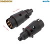Woola 7-Pin Trailer Plug, 12 V Waterproof Trailer Plug 7