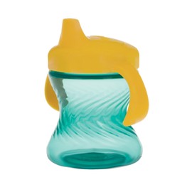 Nuby Easy Grip 2 Handle Hard Spout 7oz Sippy Cup, Vari-Flo Valve for Controlled Sipping & Dual Handles for Little Hands, 3 pack, 4+M, Boys