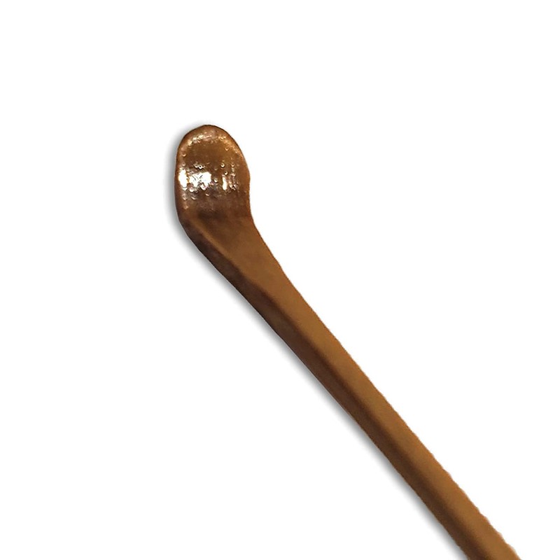 国産竹製（しなる煤竹）極細耳かき【半円】