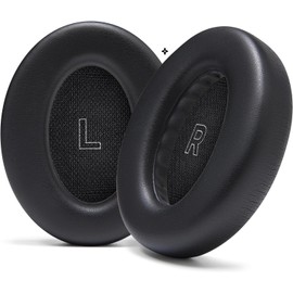 Earpads Replacement for Bose QuietComfort(QC) Ultra Wireless Headphones Earmuffs Cushions Ear Pads Soft Protein Leather with Noise Isolation Foam (Black)