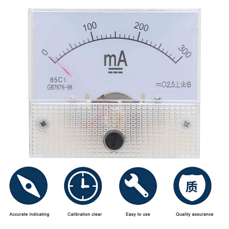 Analog Current Panel 85C1 DC 0 to 3A High Accuracy