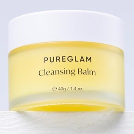 PureGlam Cleansing Balm Makeup Remover: Effortlessly Melts All Makeup & SPF - Travel Size Makeup Melting Balm - Gentle & Nourishing for All Skin Types
