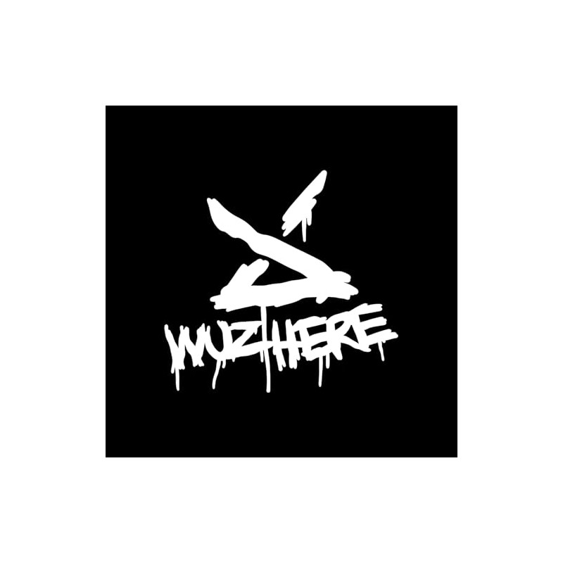 Jinx Wuz Here Tag Arcane Sticker Decal Notebook Car Laptop