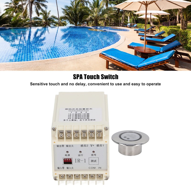 SPA Induction Switch Controller Stainless Steel Spa Induction Control Time