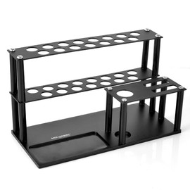 MDLHOBBY RC Tool Organizer & Screwdriver Storage Kit with Built-in Magnetic Screw Tray, Hex & Cross Screwdriver Holder, Pliers Stand, Hobby Tool Organizer for RC Tools, Compact & Durable Tool Stand