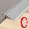 Aluminium floor transition strip, 100 x 900 mm Transition profile