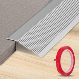 Aluminium floor transition strip, 100 x 900 mm Transition profile Height compensation profile, expansion joint profile Transition rail for thresholds, composite floors, height compensation 8-40 mm