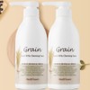 Mediflower Grain Facial Milky Large Capacity Cleansing Foam 500ml - Grain Milky Cleansing Foam 500mlx2 / 메디플라워 곡물 페이셜 밀키 대용량 클렌징 폼 500ml - 곡물 밀키 클렌징폼 500mlx2개