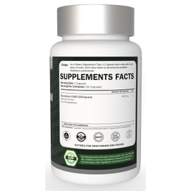 Heroot Bromelain 500mg | 2400 GDU/gram | Joint Support & Healthy Digestion | Non-GMO | Gluten Free 120 Capsules