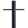 Westinghouse 6695500 Lantern Post with Ground Convenience Outlet and Dusk