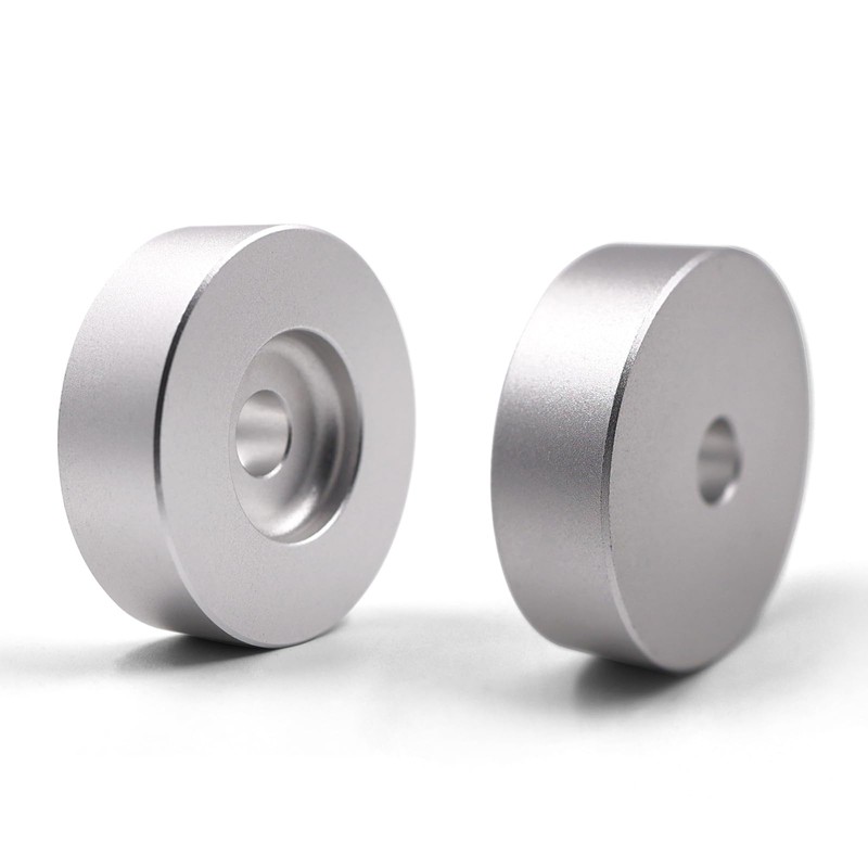 EP Record Adapter 7" 45 Turns Accessory Solid Aluminum Insert