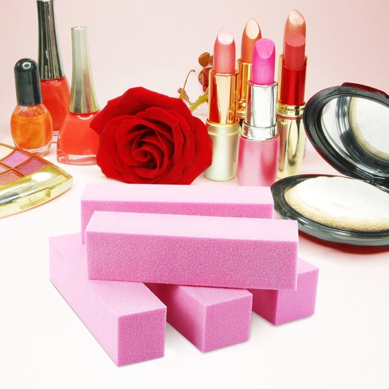 10 Pieces Nail Sanding Blocks Nail Polishing Blocks 4-Sided Manicure