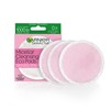 Garnier SkinActive Micellar Cleansing Eco Pads, Reusable, 3 Ultra-soft Microfiber