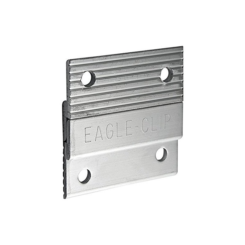 2" Z-Clips, 100 Pieces (50 Pairs) for Hanging Panels, Partitions,