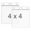 PLAMAS 10 PCS Waterproof CDC Vaccine Card Holder (Fits 4x4