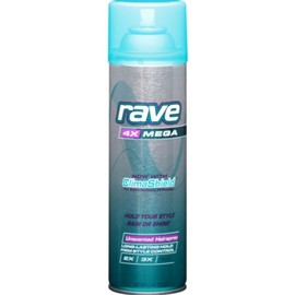 Rave Hs 4x Mega Unscnted Size 11z Rave Hs 4x Mega Unscnted Areo 11z