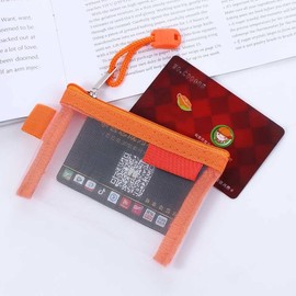 1Pc Small Black Zipper Pouchs Mini Zipper Mesh Bags, Coin Purse Small Portable Cosmetic Case Mesh Storage Bags,for Travel Home Container Convenient to Carry Easy to Use and Store,Bags and Cases