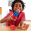 Learning Resources Foam Dice: Dot Dice, Red and Blue 6-Sided