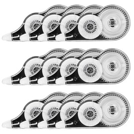12 Pcs 12m x 5mm Correction Tape, Pocket Correction Tape Roll On for School and Office