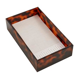 Mud Pie Tortoise Guest Napkin Holder; towel 7 3/4" x 4" | caddy 8 1/2" x 5"