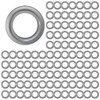 (Pack of 100) 3/4'' x 1/2'' Steel Reducing Washer, Zinc