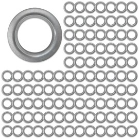(Pack of 100) 3/4'' x 1/2'' Steel Reducing Washer, Zinc Plated, Rigid Reducing Washer for Steel Electrical Boxes, 3/4 Inch to 1/2 Inch, Reduce The Size of Knockout Holes, Trade Size 3/4'' x 1/2''