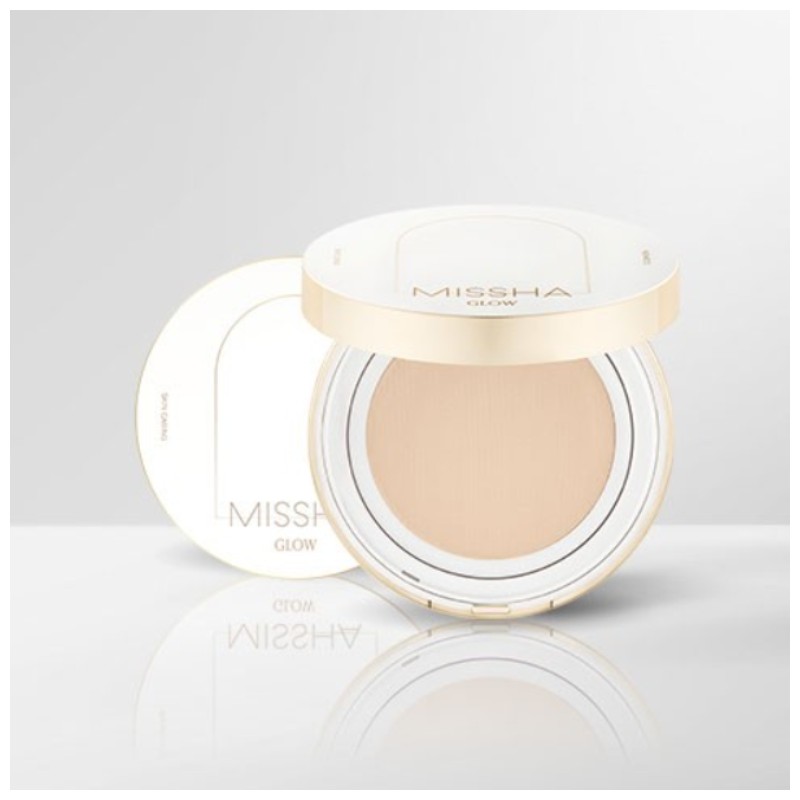 MISSHA Glow Cushion Light SPF37 PA+++ 13g, Color:#23 Sand