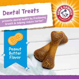 Arm & Hammer for Pets Nubbies Dental Treats for Dogs from Arm and Hammer - Dog Dental Chews Fight Bad Dog Breath, Plaque & Tartar-Dog Dental Care (Pack of 6, 834 Count Total)