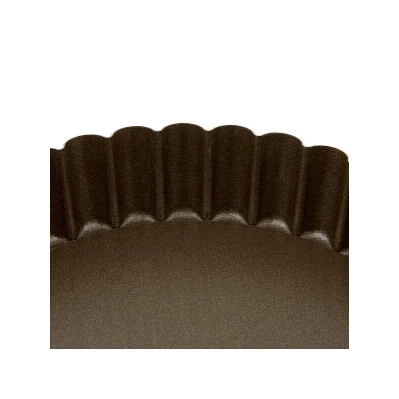 Gobel 5 1/2" x 1" Fluted Non-Stick Tart / Quiche