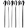 WMF Nuova 1291406046 Long Cocktail Spoon Set 6 Pieces
