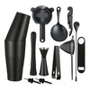 Cocktail Shaker Set - 13-Piece Bar Accessories Kit w/Weighted Boston