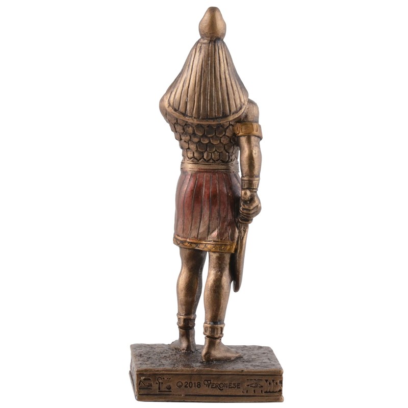 VOGLER Joh. Vogler GmbH Egyptian God Horus, Miniature, Bronze/Coloured by