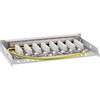 InLine® Patch Panel Cat.6A 0.5U 8-Way for Table / Wall